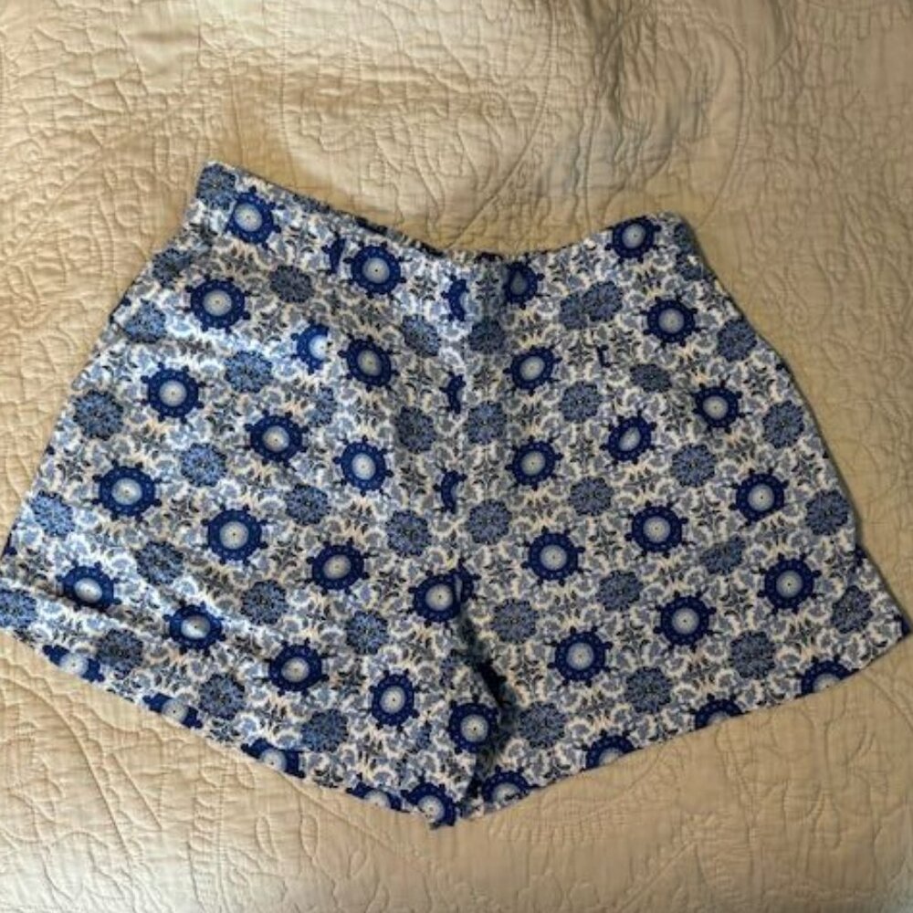 LOFT linen-blend shorts